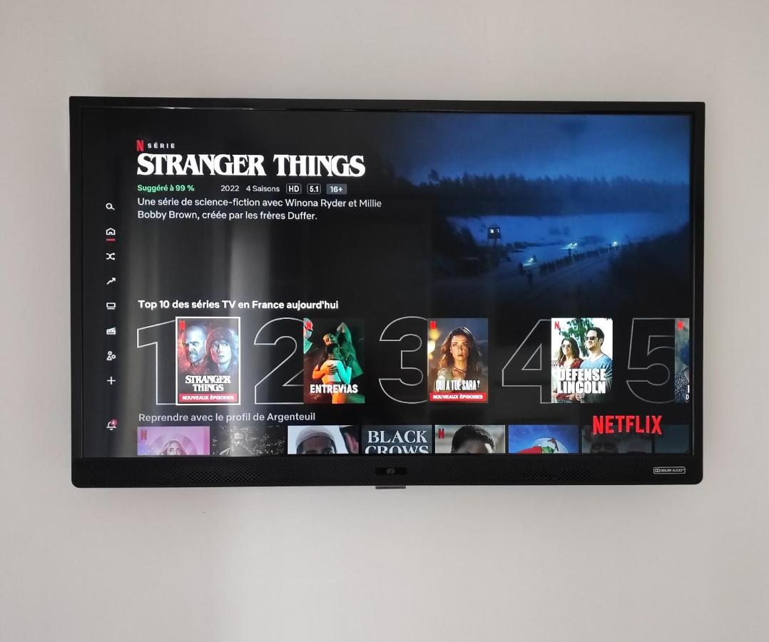 Chic Et Moderne+Wifi+Netflix Daire Argenteuil Dış mekan fotoğraf